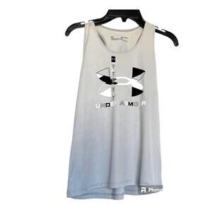 Under‎ Armour Tank Top Big Logo Girls Youth Medium *NWT